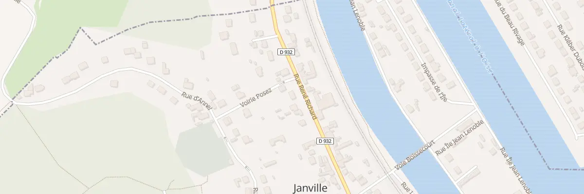 Plan du 12 Rue René Richard à Janville