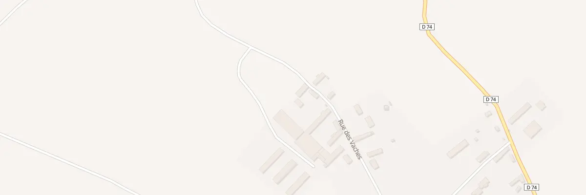 Plan du 13 Rue des Vaches à Lesbœufs