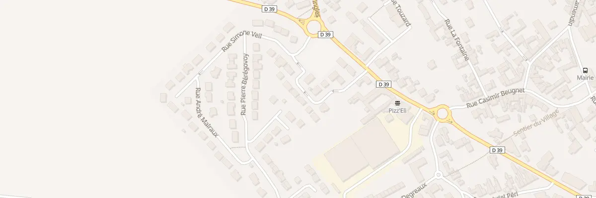 Plan du 10 Rue Abbé Pierre à Vendin-le-Vieil