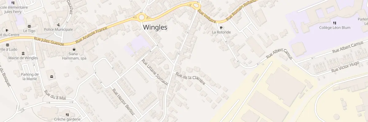 Plan du 29 Rue Etienne Dolet à Wingles