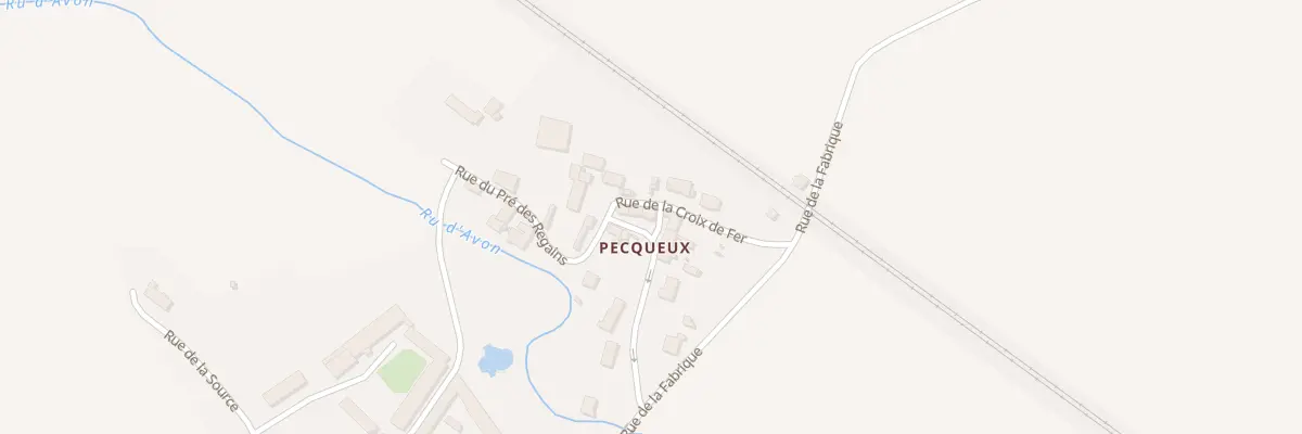 Plan du 13 Rue de Champignole à Aubepierre-Ozouer-le-Repos