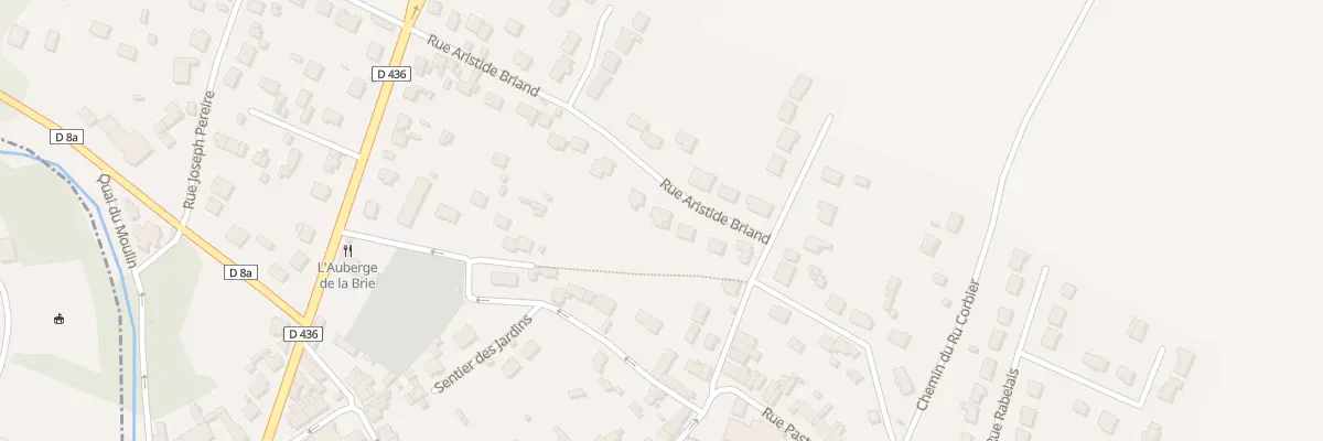 Plan du 218 Rue Aristide Briand à Couilly-Pont-aux-Dames