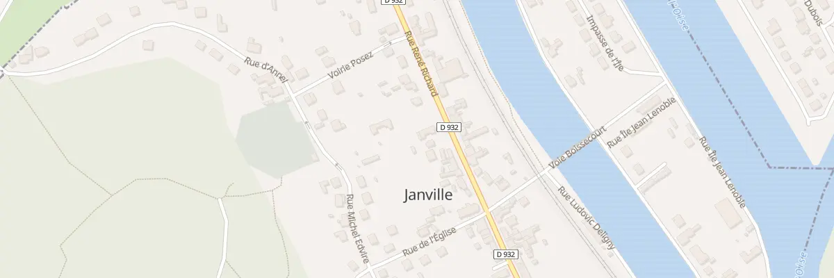 Plan du 20 Rue René Richard à Janville