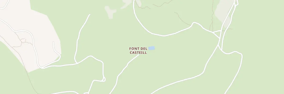 Plan du 5000 Font Del Casteill à Opoul-Périllos