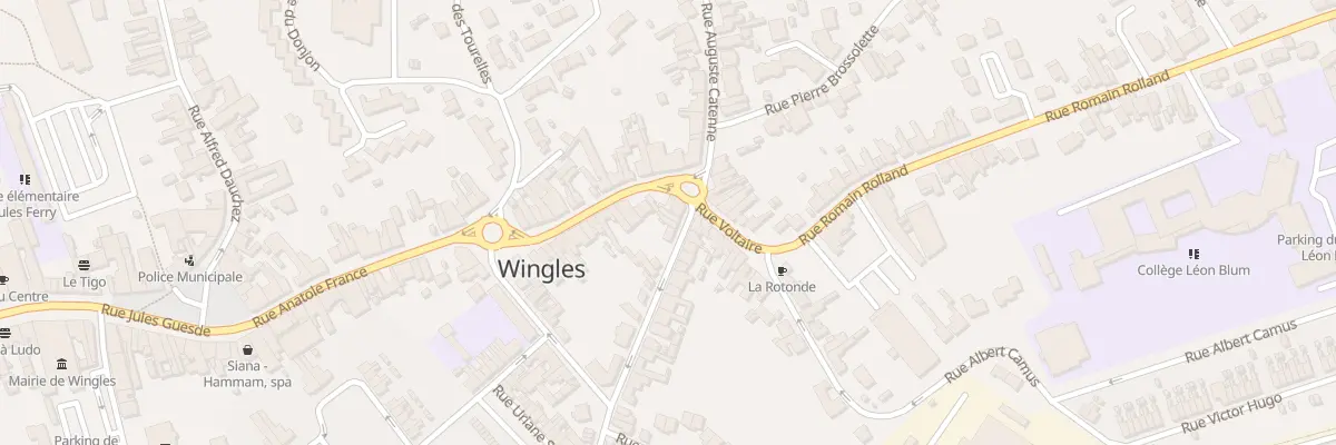 Plan du 4 Rue Etienne Dolet à Wingles