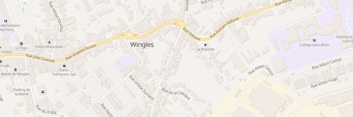 Plan du 15 Rue Etienne Dolet à Wingles