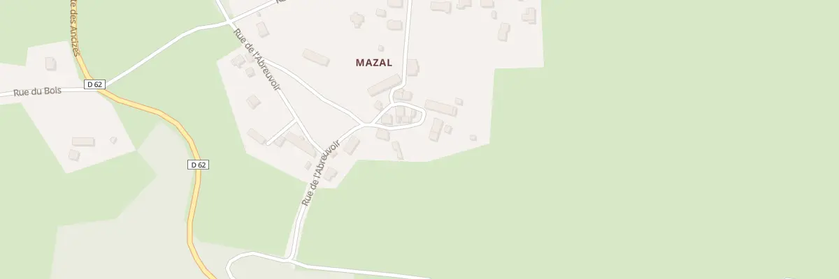 Plan du 5495 Mazal à Chapdes-Beaufort