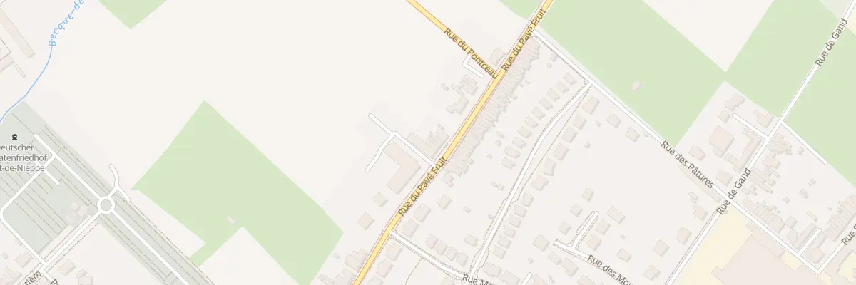 Plan du 443 Rue du Pave Fruit à Nieppe