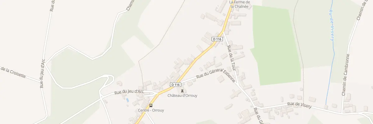 Plan du 17 Rue de la Forêt à Orrouy