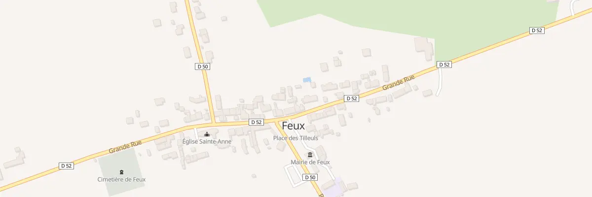 Plan du 37 Grande Rue à Feux