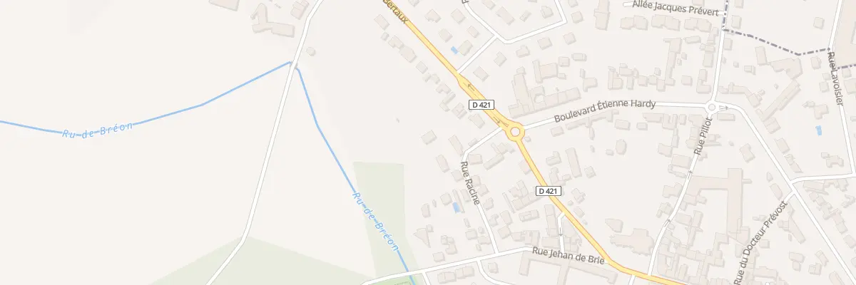 Plan du 4 Rue Racine à Fontenay-Trésigny