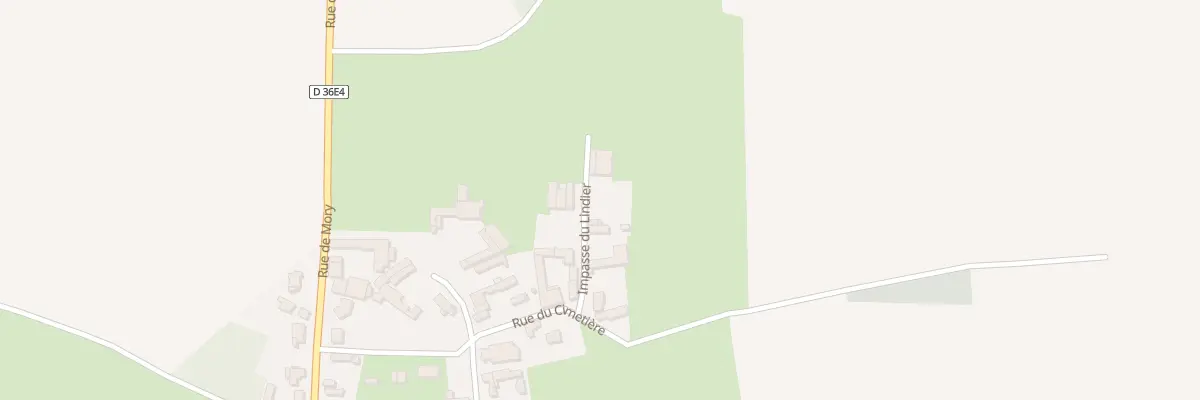 Plan du 4 Imp du Lindier à Favreuil