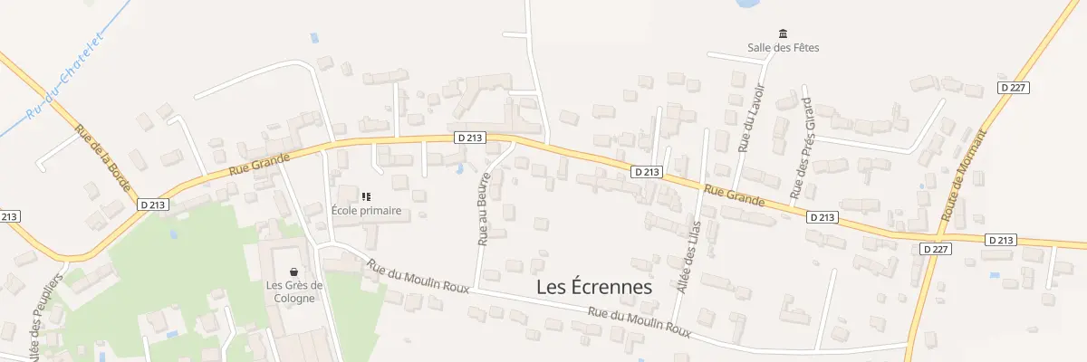 Plan du 30 Rue Grande aux Écrennes