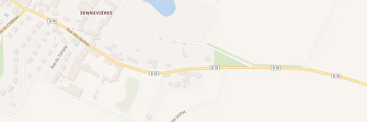Plan du 59 Rue des Roches à Chèvreville