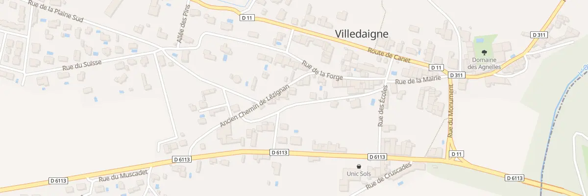 Plan du 4 Rue Mayral à Villedaigne