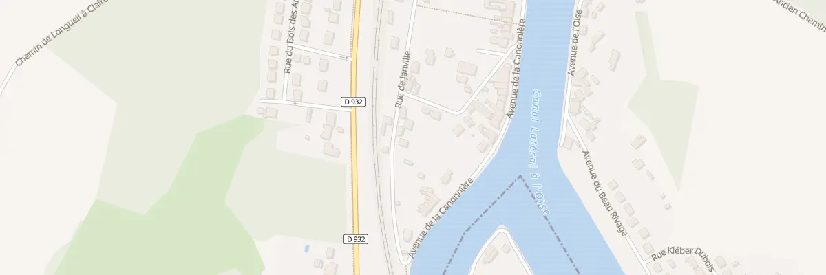 Plan du 792 Rue de Janville à Longueil-Annel