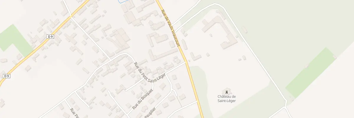 Plan du 2 Rue du Petit St Leger à Saint-Léger