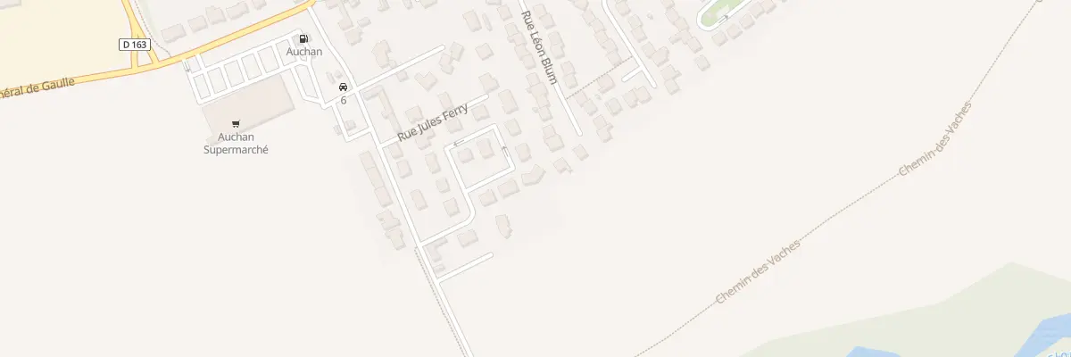 Plan du 10 Rue du Pont de Billy à Billy-Berclau