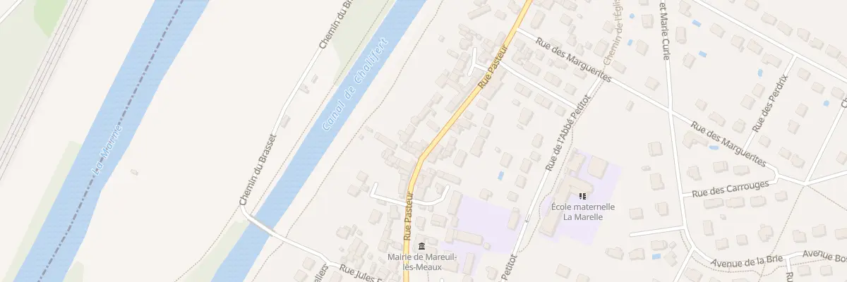 Plan du 17 Rue Pasteur à Mareuil-lès-Meaux