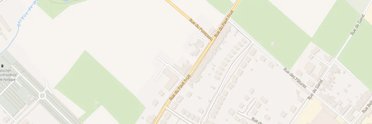 Plan du 457 Rue du Pave Fruit à Nieppe