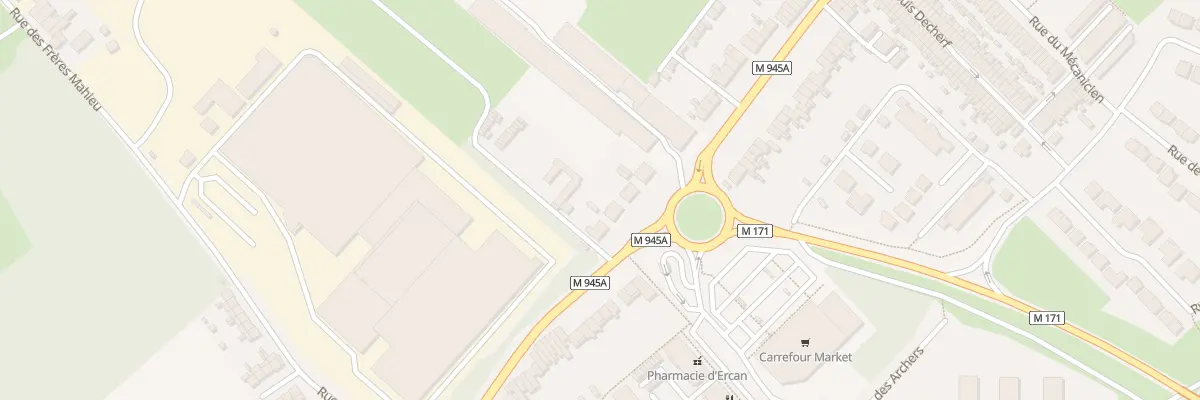 Plan du 1069 Rue d’Armentières à Erquinghem-Lys