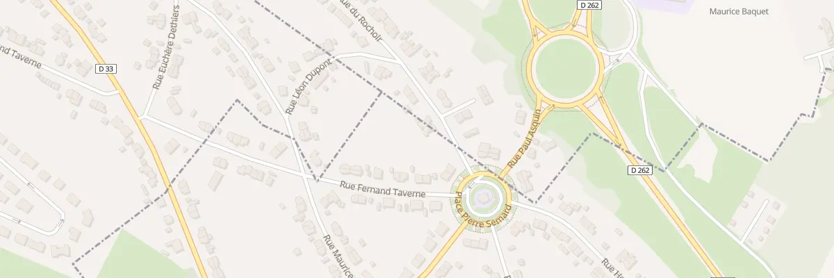 Plan du 76 Rue du Rochoir à Méricourt