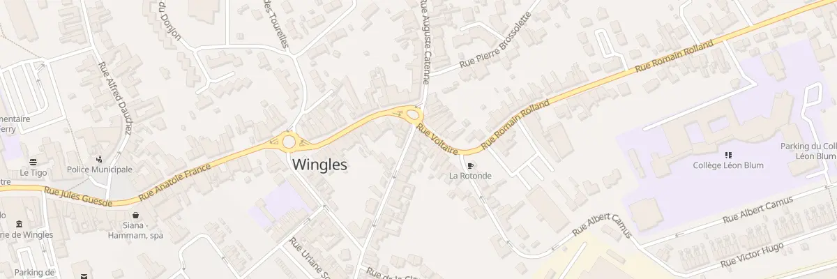 Plan du 1B Rue Etienne Dolet à Wingles
