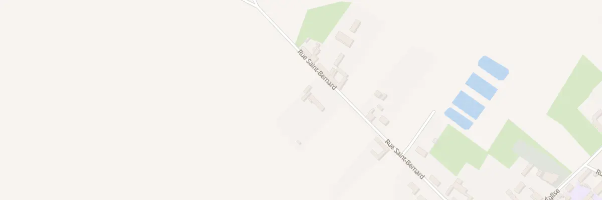 Plan du 21 Rue Saint Bernard à Rethonvillers