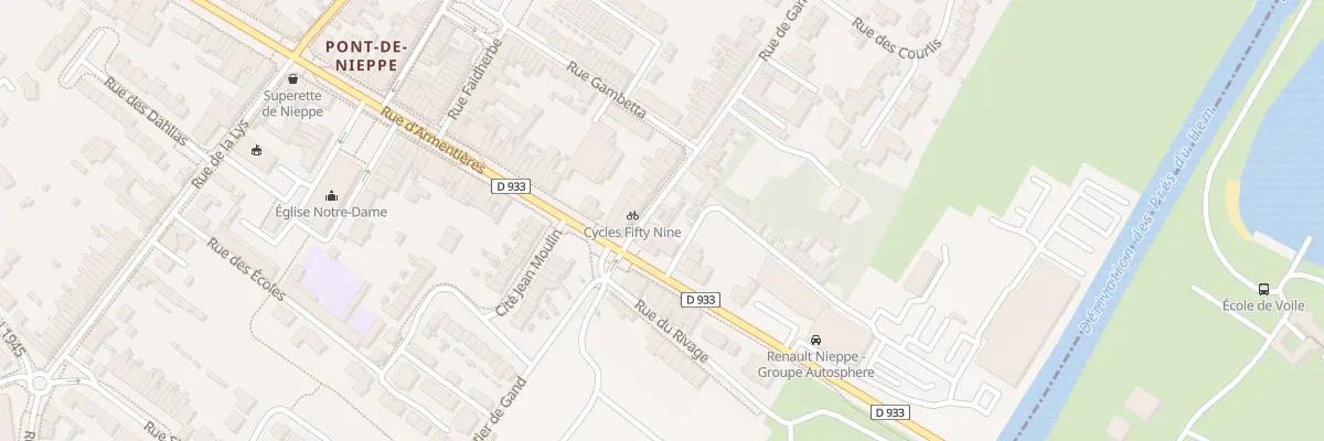 Plan du 26 Rue de Gand à Nieppe