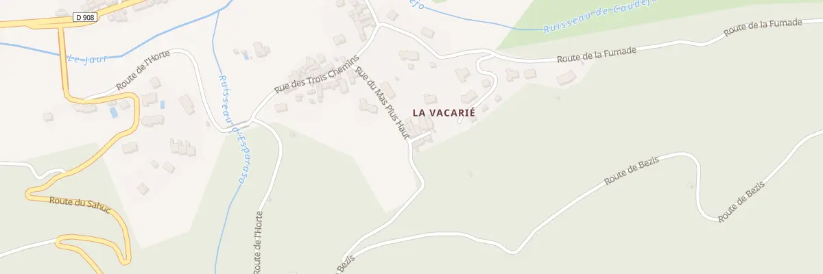 Plan du 5139 La Vacarié à Saint-Étienne-d’Albagnan