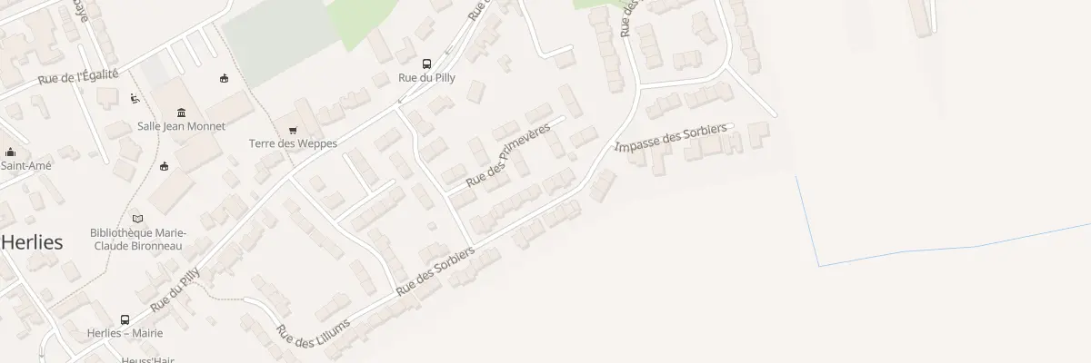 Plan du 19 Rue des Sorbiers à Herlies