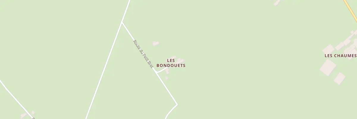 Plan du 172 Les Bondouets à Augy-sur-Aubois