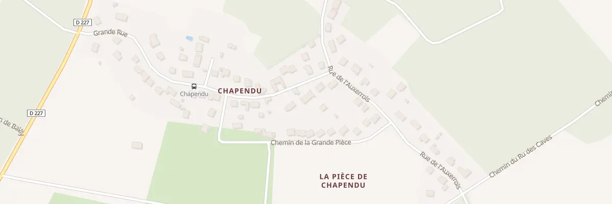 Plan du 8 Rue de Bailly à Pamfou