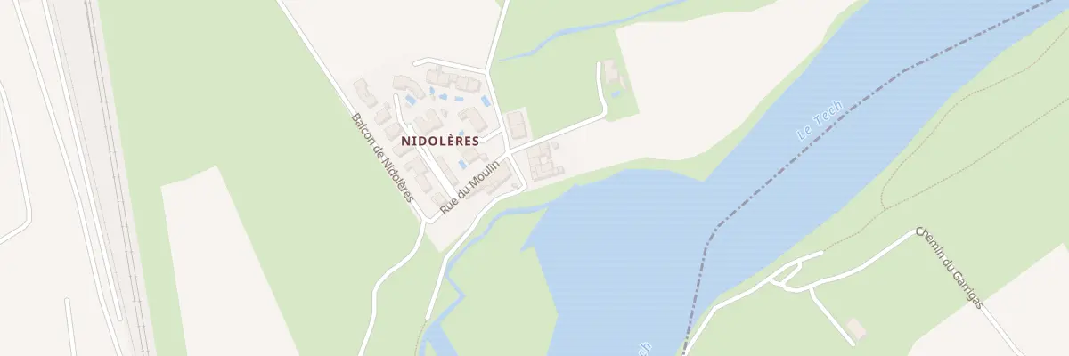 Plan du 179 Pla de Nidolères à Tresserre