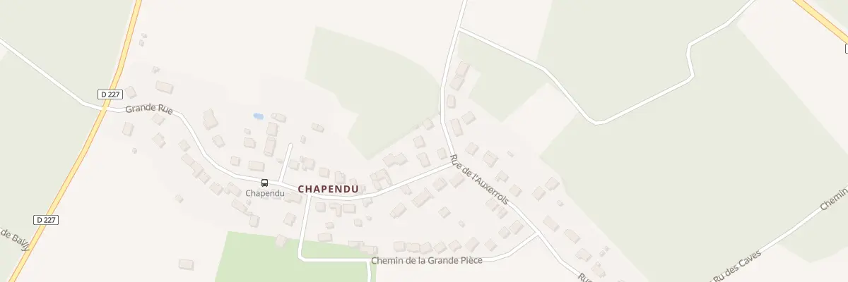 Plan du 12 Che de l’Auxerrois à Pamfou