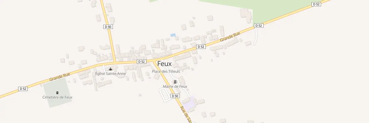 Plan du 40 Grande Rue à Feux