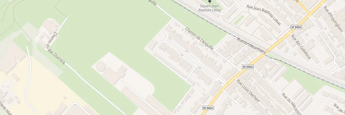 Plan du 45 Rue Pasteur à Erquinghem-Lys