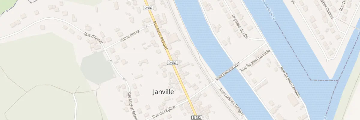 Plan du 25 Rue René Richard à Janville
