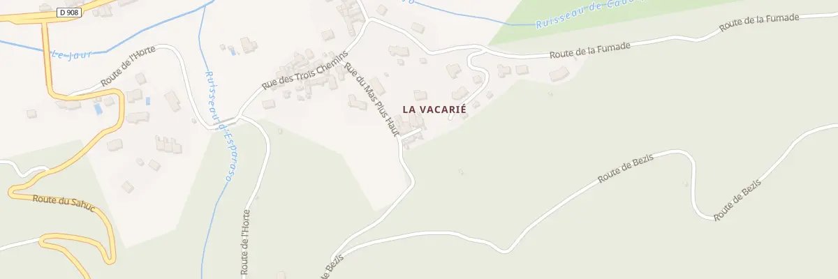 Plan du 5123 La Vacarié à Saint-Étienne-d’Albagnan