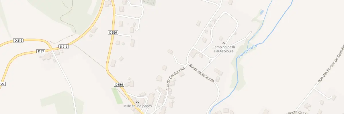 Plan du 19 Rue du Cordonnier - le Bourg à Saint-Bonnet-près-Orcival