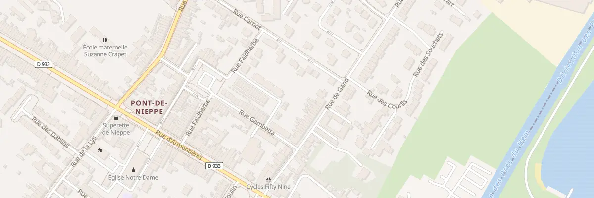 Plan du 141 Rue de Gand à Nieppe