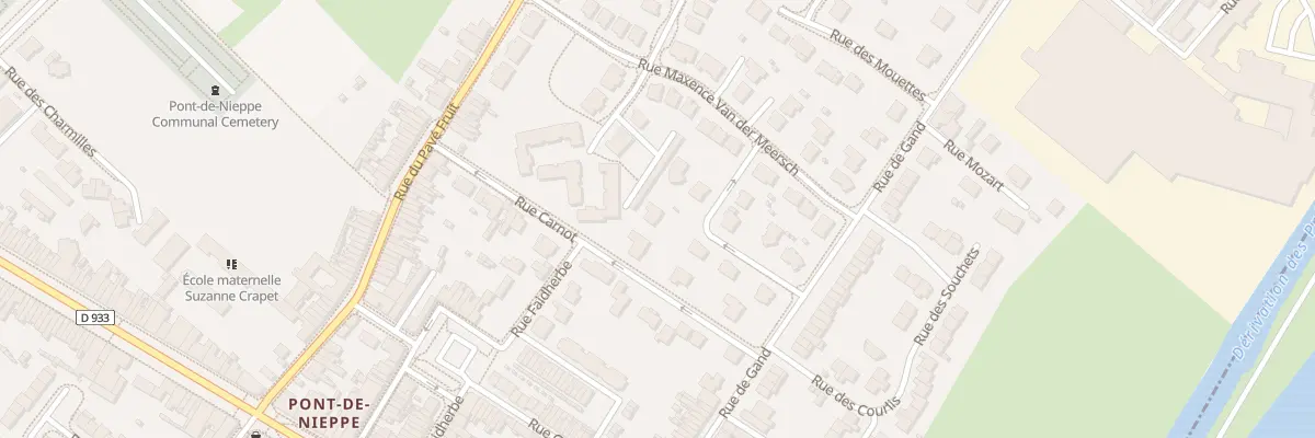 Plan du 151 Rue Carnot à Nieppe