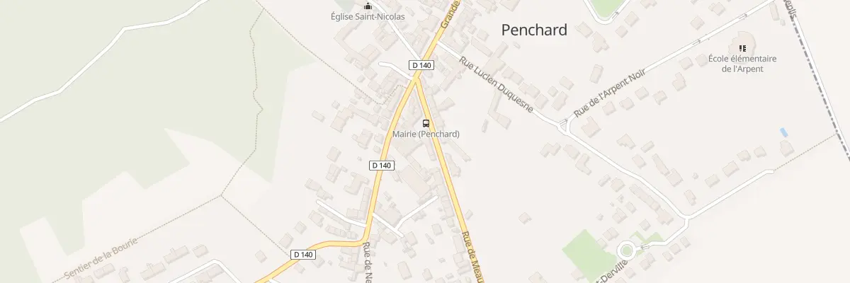 Plan du 6B Rue de Meaux à Penchard