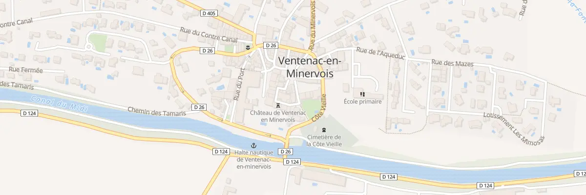 Plan du 4 Rue du Lavoir à Ventenac-en-Minervois