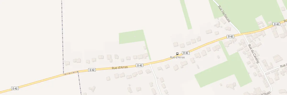 Plan du 91 Rue d’Arras à Fampoux