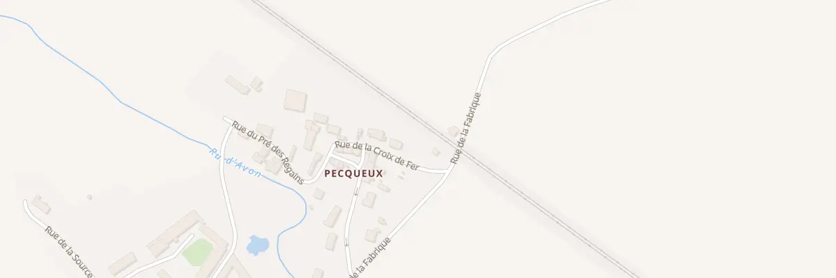 Plan du 12 Rue de la Croix de Fer à Aubepierre-Ozouer-le-Repos