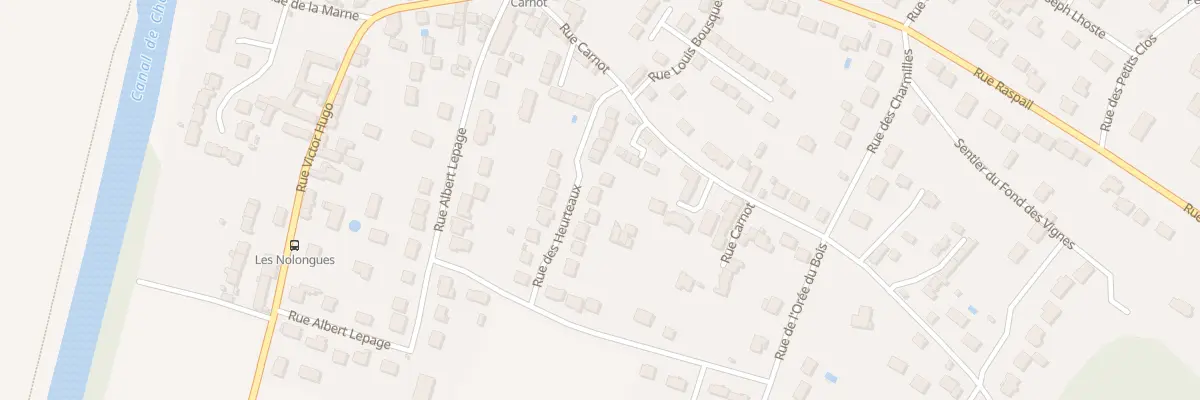 Plan du 85 Rue des Heurteaux à Mareuil-lès-Meaux