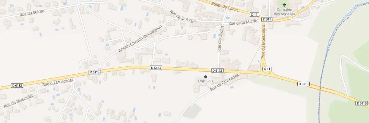 Plan du 26 N Route Departementale 6113 à Villedaigne