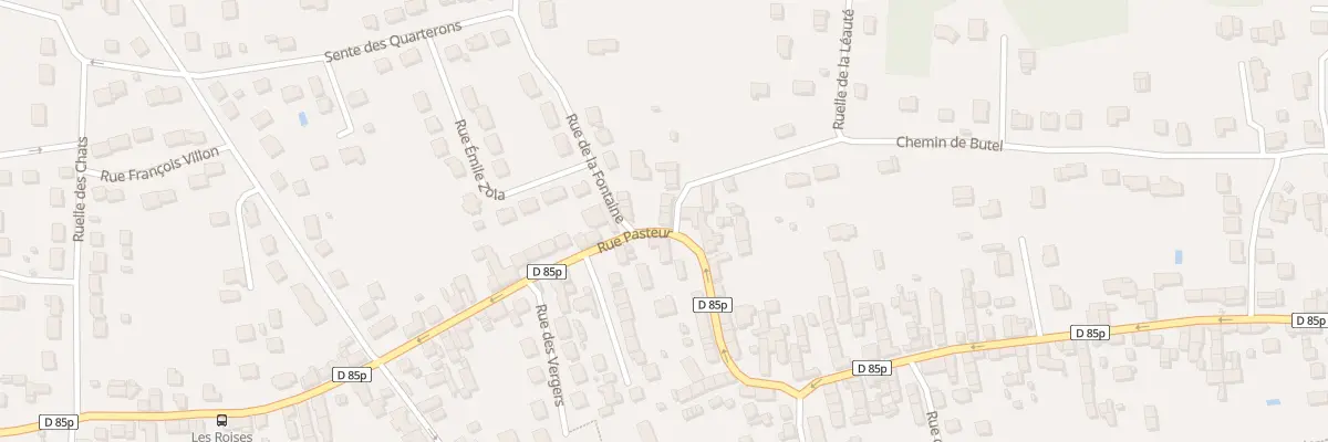 Plan du 20A Rue Pasteur à Quincy-Voisins