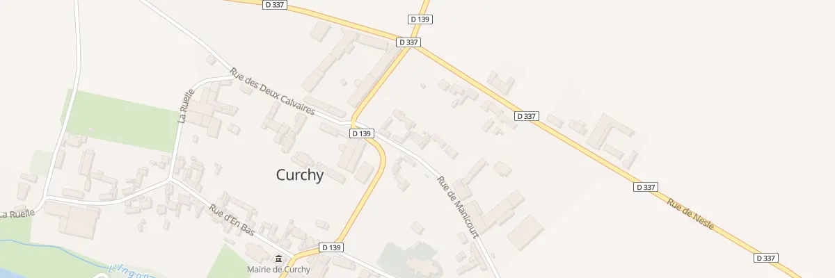 Plan du 5 Rue de Manicourt à Curchy